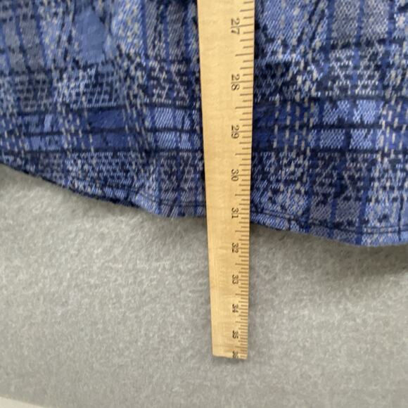 $148 Tommy Bahama Shirt Mens 2XL Fireside Fronds Plaid Check Flannel heavyweight - Picture 8 of 9